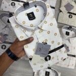 logoff linen  printed shirt