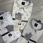 logoff linen  printed shirt