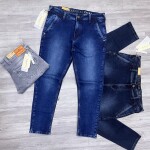 Wood machine Ankle Fit Jeans