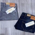 Wood machine Ankle Fit Jeans