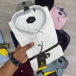 logoff cotton oxford shirt
