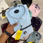 logoff cotton oxford shirt