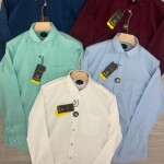 logoff cotton oxford shirt