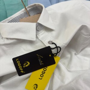 logoff cotton oxford shirt