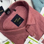 black letter imported stripe shirt