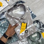 Black Letter Printed Shirt
