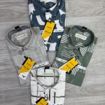 Black Letter Printed Shirt