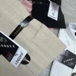 logoff imported linen stripes shirt