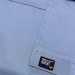 black letter cargo cotton pant