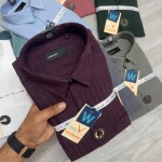 word wale linen stripes shirt
