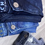 Wood machine Ankle Fit Jeans