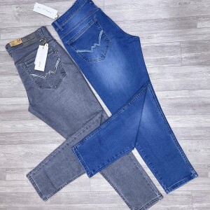 Wood machine Ankle Fit Jeans