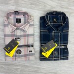 logoff cotton oxford checks shirt