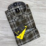 logoff cotton oxford checks shirt