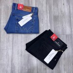 wood machine big size jeans pant