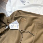 logoff plain hoodies