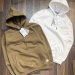 logoff plain hoodies