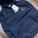 logoff plain hoodies