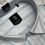 logoff linen stripes shirt