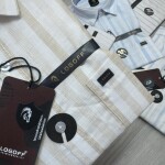 logoff linen stripes shirt