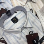 logoff linen stripes shirt