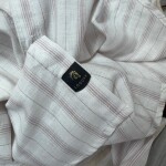 logoff linen stripes shirt