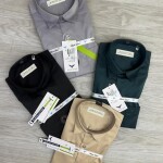 Black letter imported satin shirts