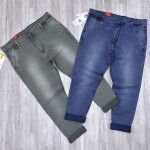 Black Letter Ankle Fit Jeans