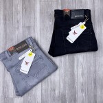 Black Letter Ankle Fit Jeans
