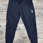 logoff terry cargo track pant