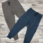 logoff terry cargo track pant