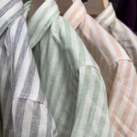 logoff linen stripes shirt