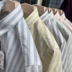 logoff linen stripes shirt