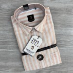 logoff linen stripes shirt