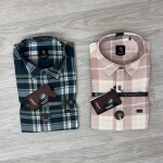 Logoff oxford checked shirt