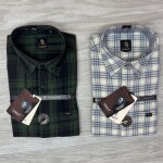 Logoff oxford checked shirt