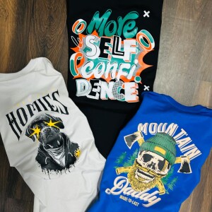 Logoff Drop Shoulder T shirt