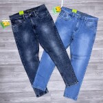 Wood machine Ankle Fit Jeans