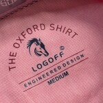 logoff cotton oxford shirt