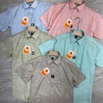 logoff linen shirt