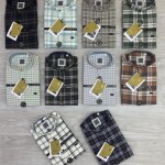 logoff cotton oxford checks shirt