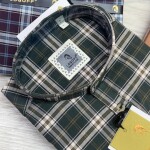logoff cotton oxford checks shirt