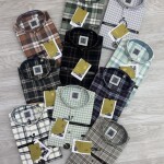 logoff cotton oxford checks shirt