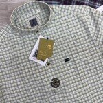 logoff cotton oxford checks shirt