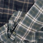 logoff cotton oxford checks shirt