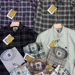 logoff cotton oxford checks shirt