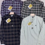 logoff cotton oxford checks shirt