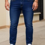 Wood machine Ankle Fit Jeans