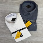 Black letter imported sawed shirts
