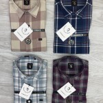 logoff double pocket twill shirt
